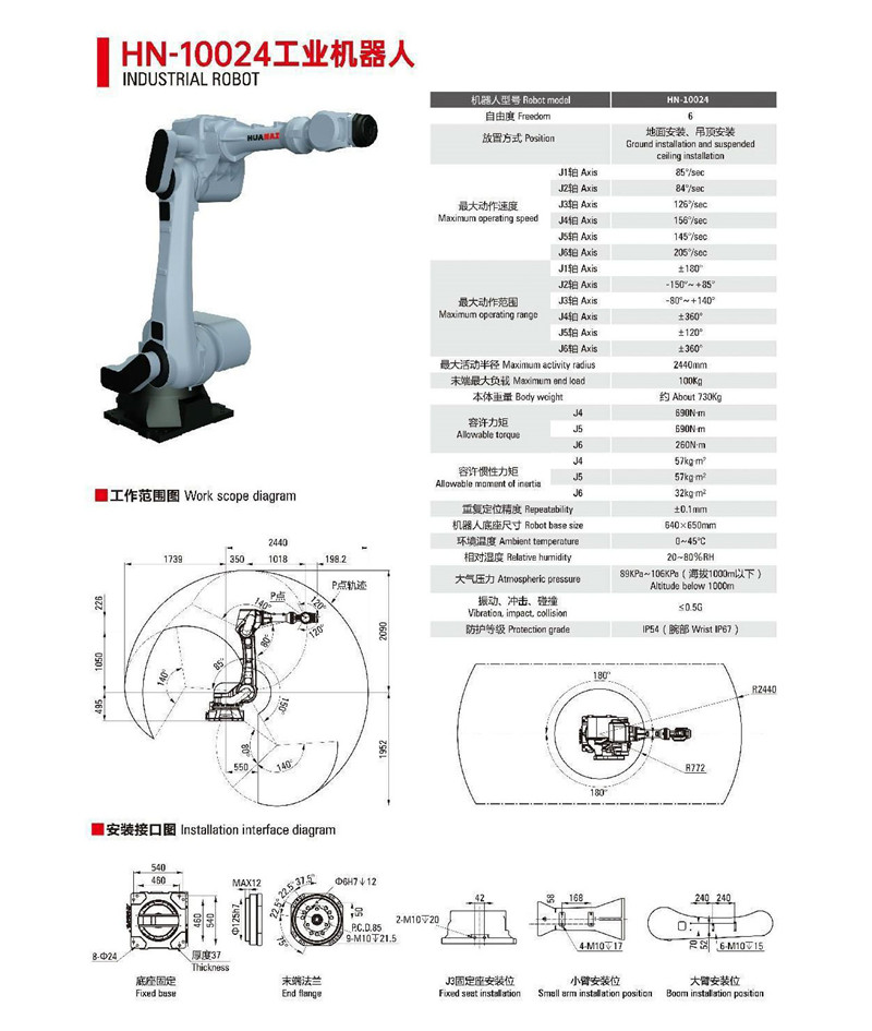 HN-10024工業(yè)機(jī)器人